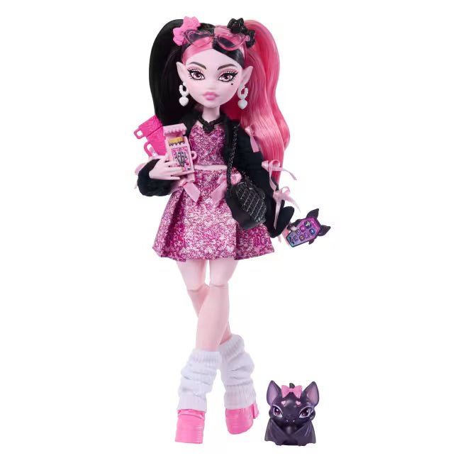 Muñeca Monster High Draculaura con Accesorios.
