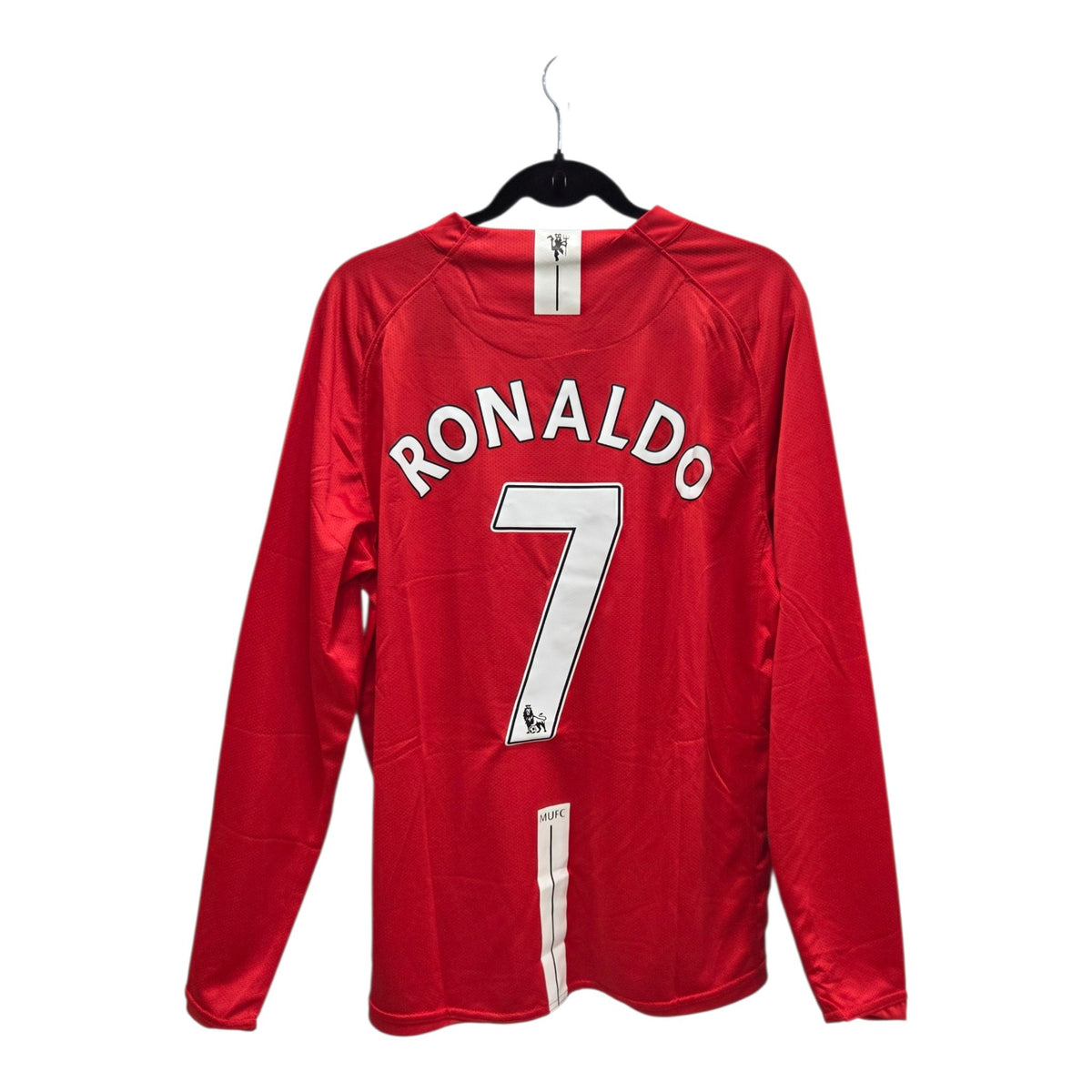 Retro Manchester United Casa 2008 Ronaldo #7 Manga Larga
