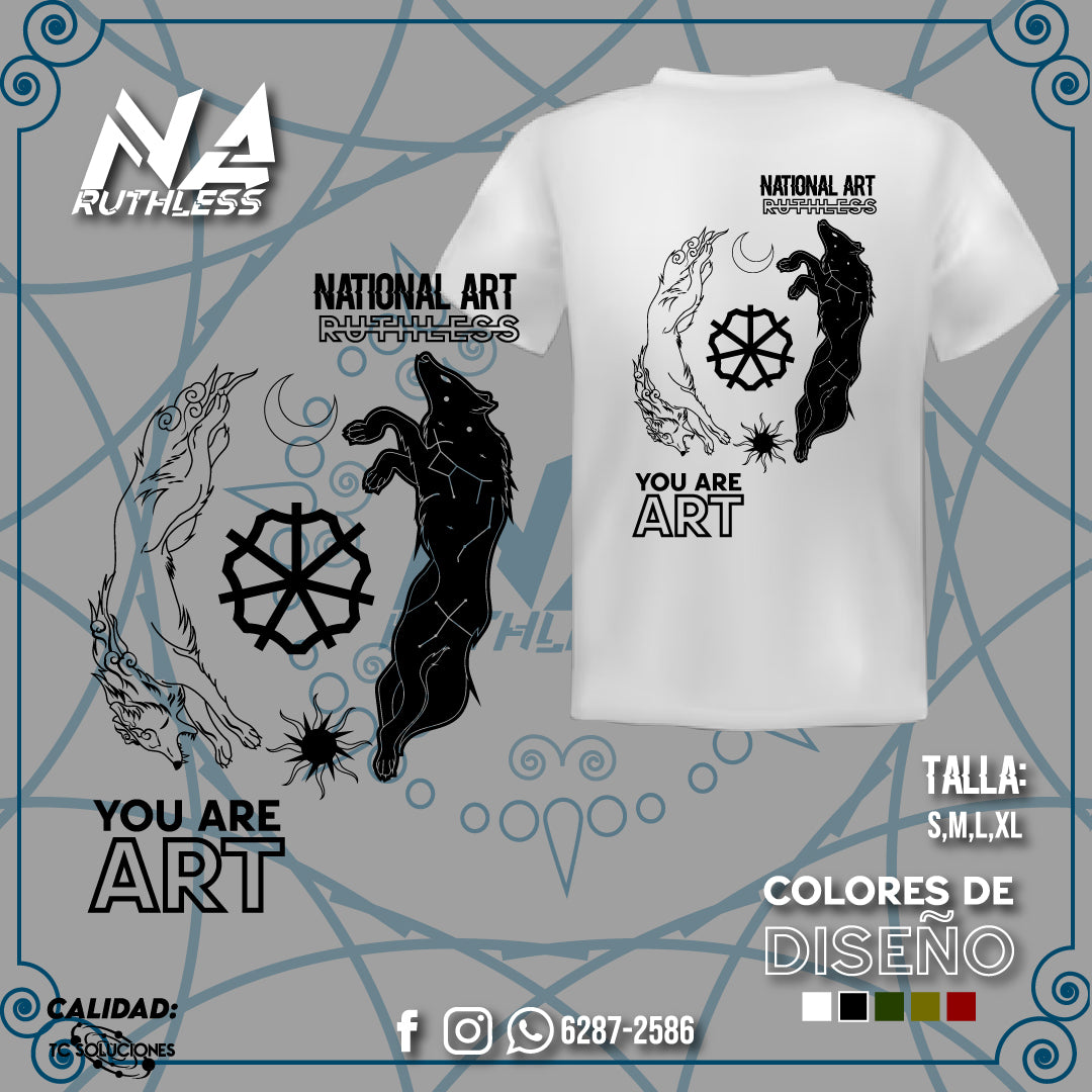 Camisa Negra y Blanca