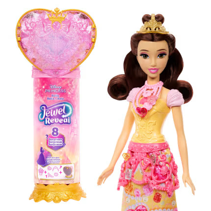 Muñeca Disney Princesa Bella Jewel Reveal.