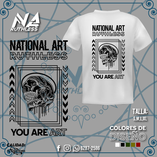 Camisa Blanca y Negra