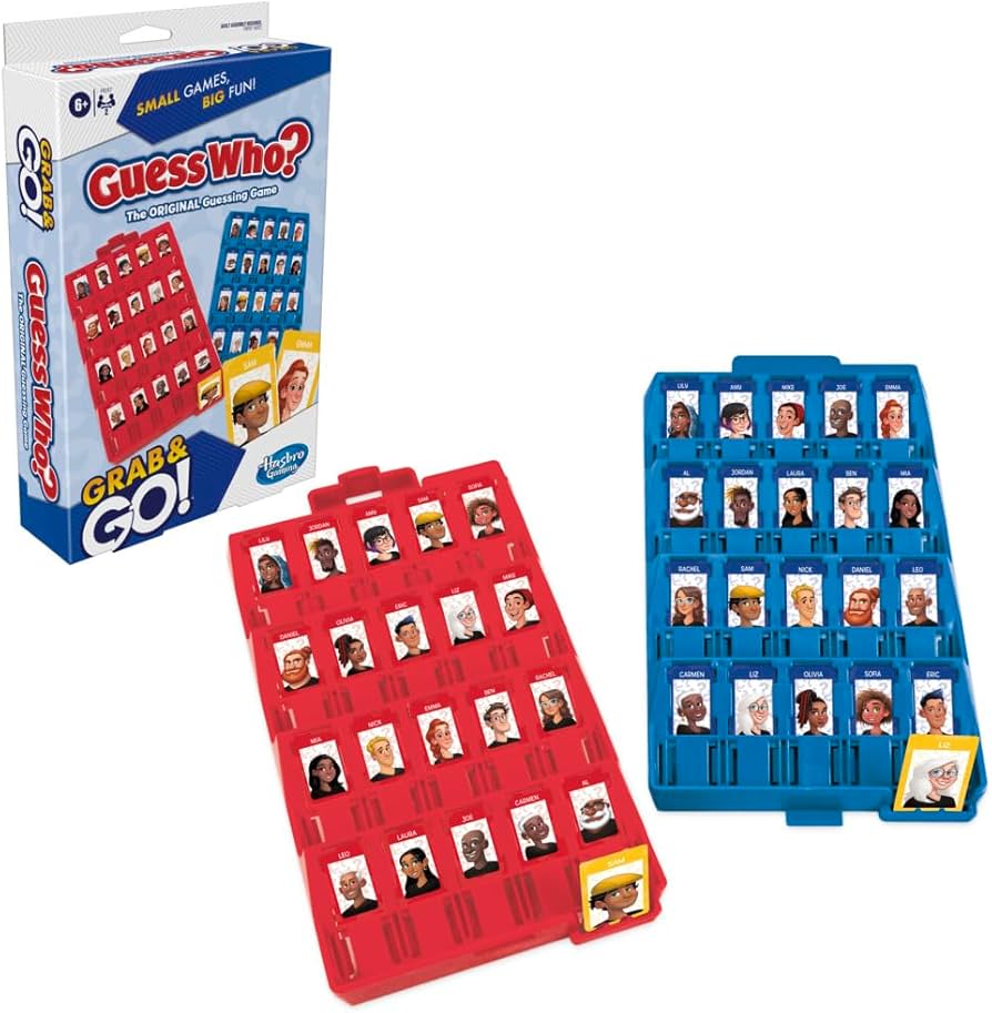Juego de Mesa de Viaje Hasbro Adivina Quién?.