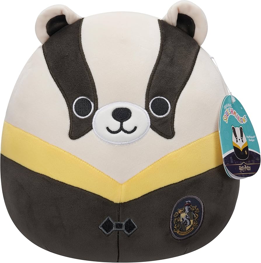 Peluche Squishmallows Harry Potter HYufflepuff.