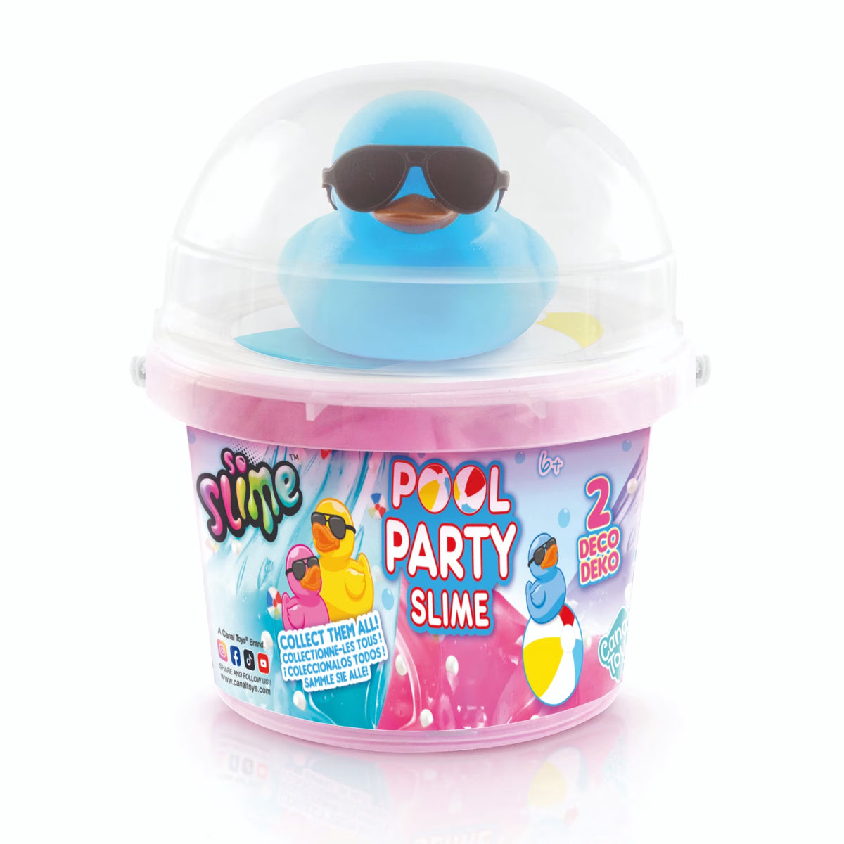 Slime Pool Party Canal Toys Pato Azul.