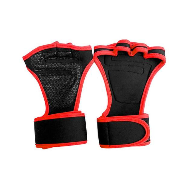 Guantes de Gimnasio Rojos L.