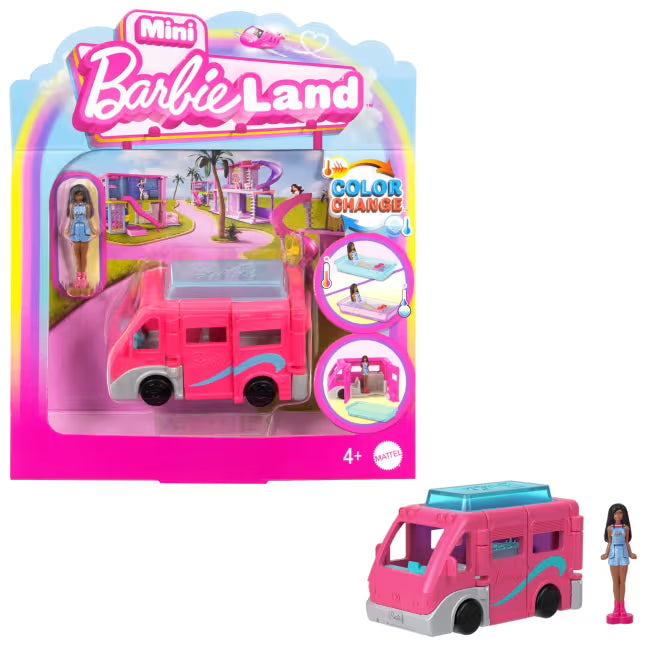 Mini BarbieLand Autobús Mattel.