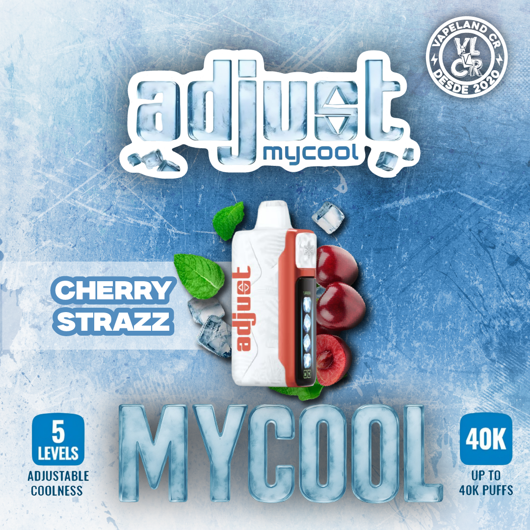 Adjust Mycool Cherry Strazz 40000 puffs.