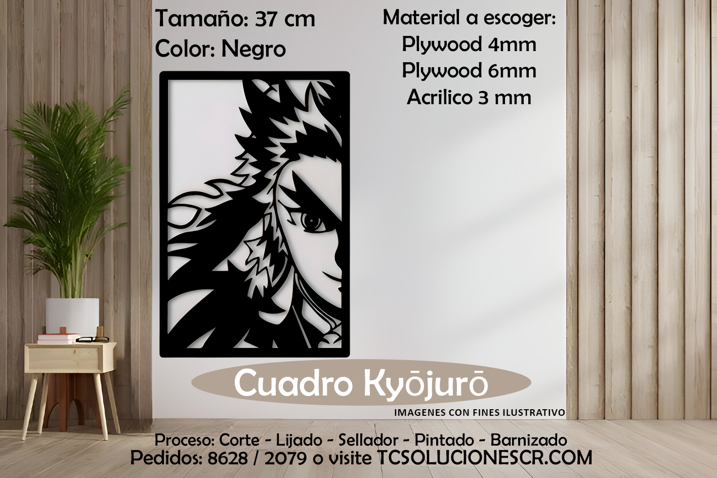 Cuadro DemonSlayer Kyōjurō