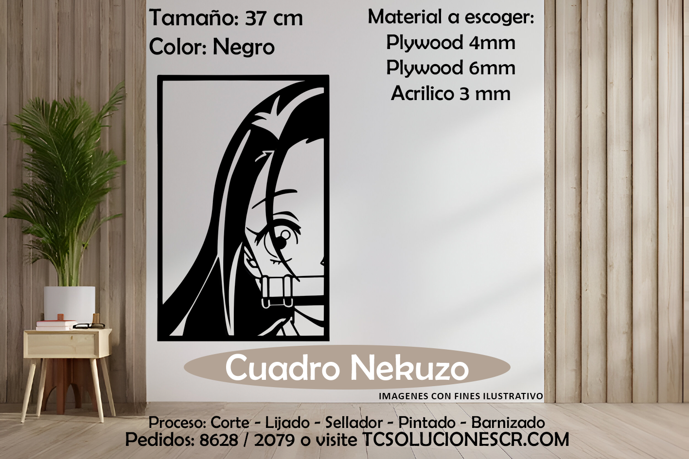 Cuadro DemonSlayer Nekuzo 2