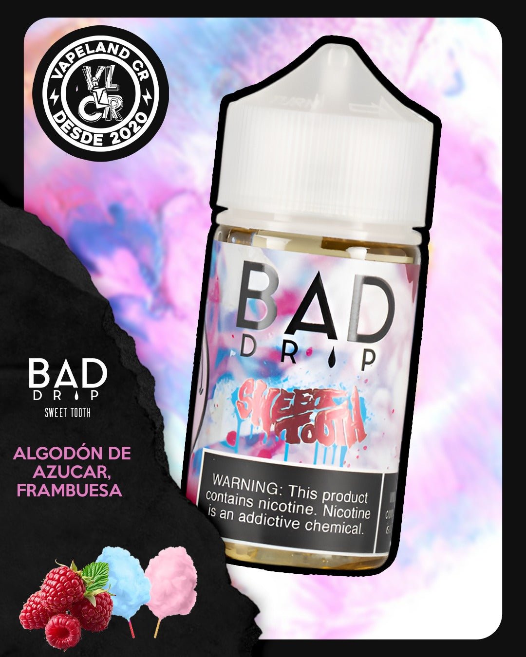 Bad Drip Sweet Tooth 3mg y 6mg.
