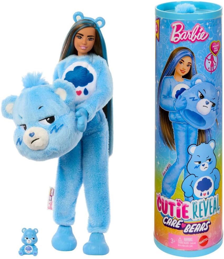 Barbie Cutie Reveal Care Bears Mattel.