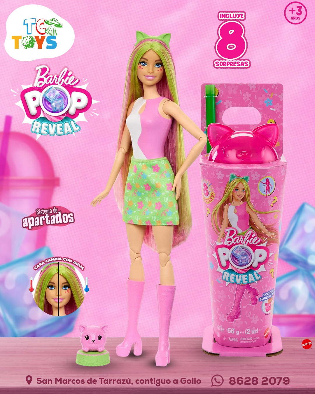 Barbie Pop Reveal Mattel.