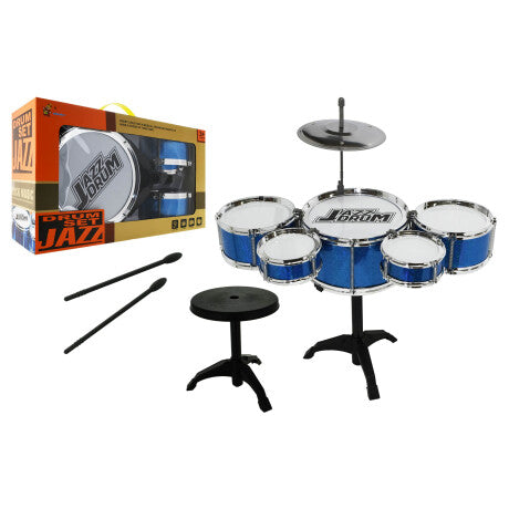 Batería Infantil de 8 Piezas Drum Set Jazz.