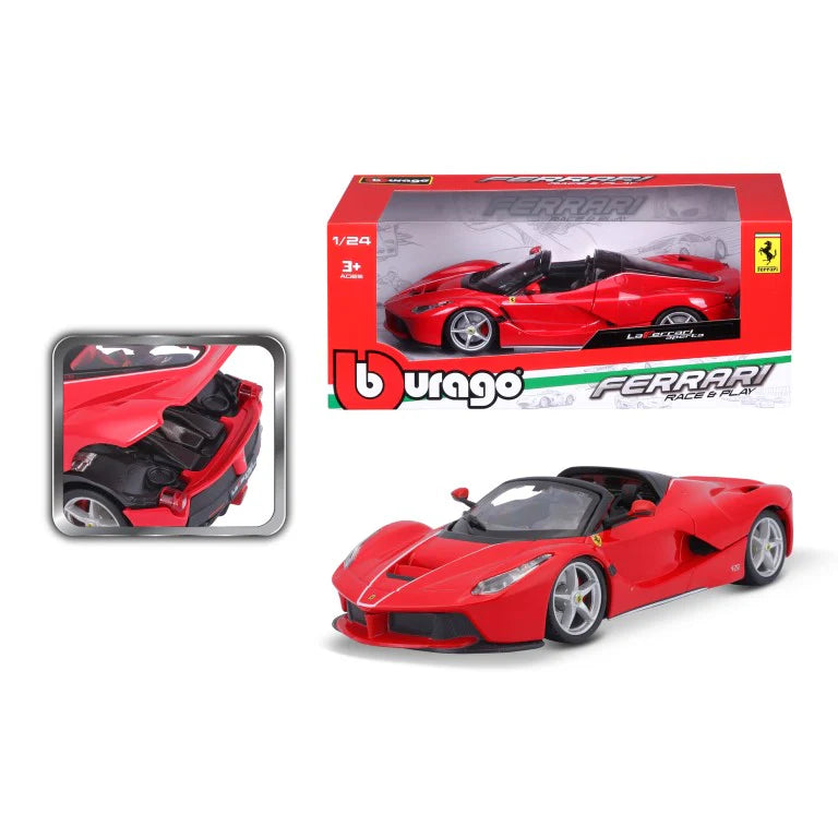 Bburago Race + Play Ferrari La Ferrari Aperta.