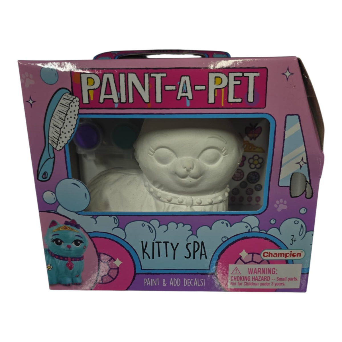 Gato de Yeso para Pintar Kitty Spa.