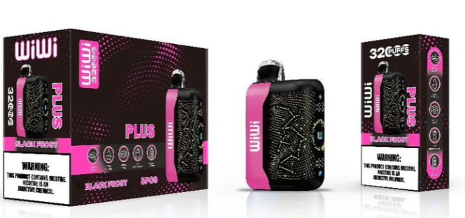 Wiwi Plus Black Frost 32000 puffs.