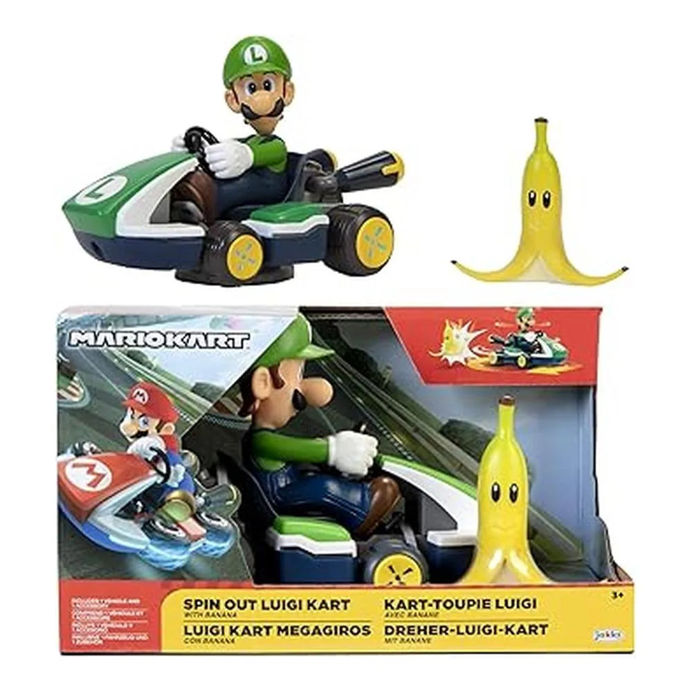 Carro Mario Kart Luigi Kart Megagiros.