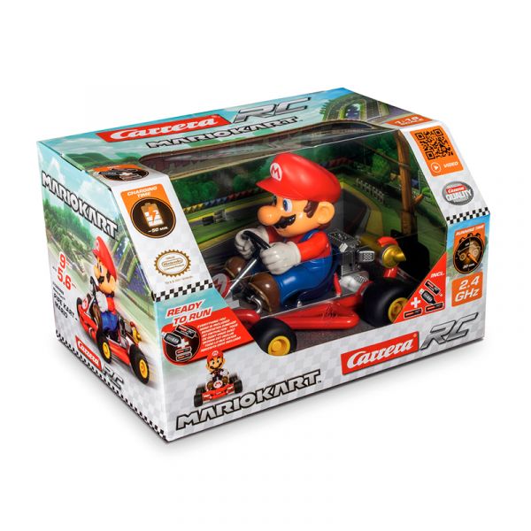 Carro de Control Mario Kart Mario Carrera RC.