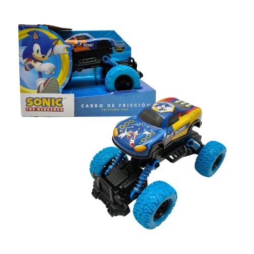 Carro de Fricción Sonic The Hedgehog.