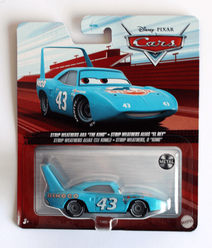 Cars Mattel Strip Weathers Alias ¨El Rey¨.