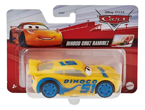 Cars Mattel de Fricción Cruz Remires Dinoco.