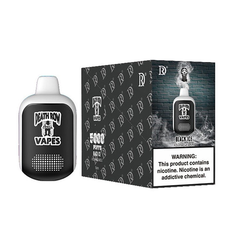 Death Row Black Ice 5000 puffs.