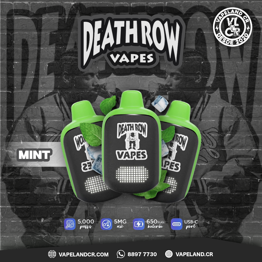 Death Row Mint 5000 puffs.