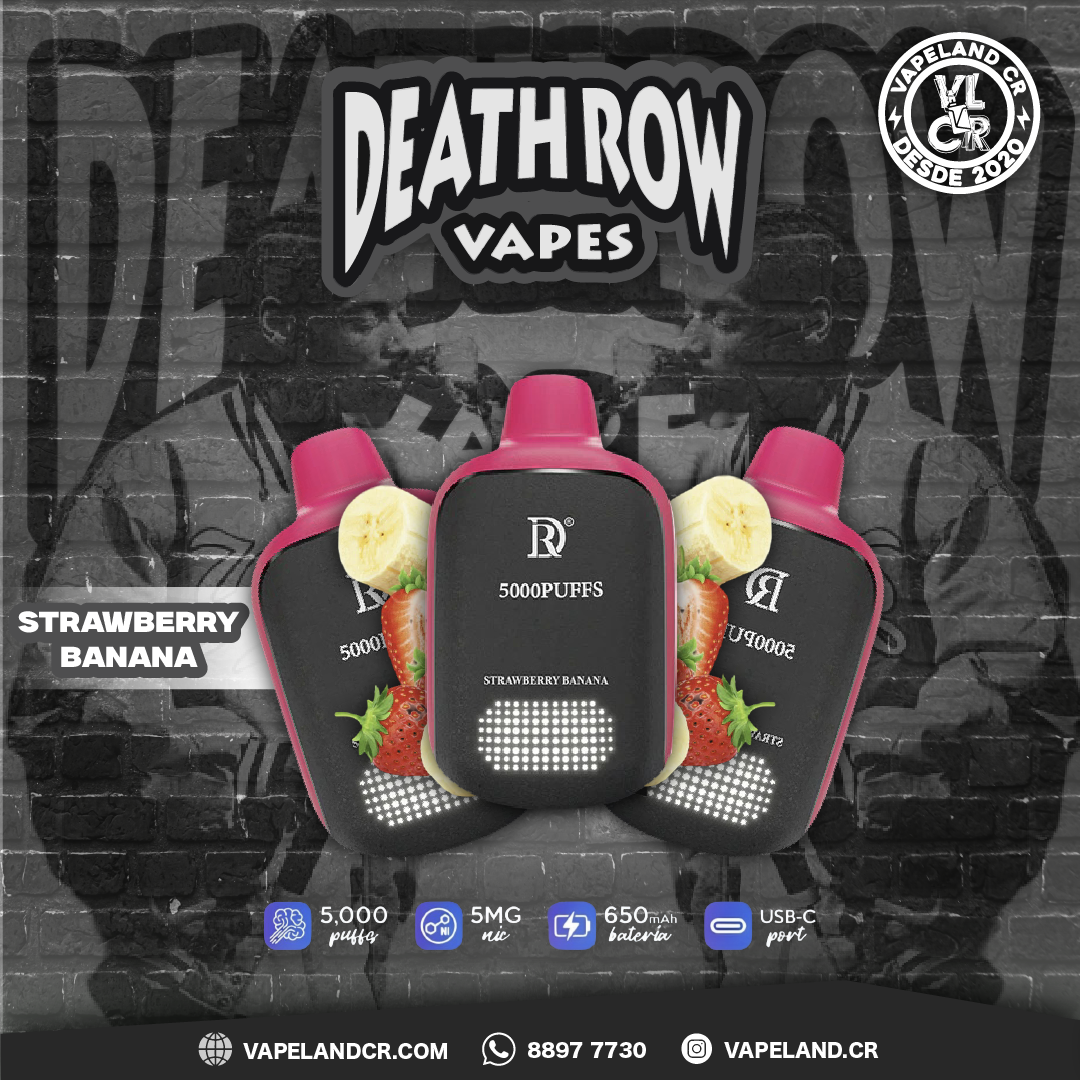 Death Row Strawberry Banana 5000 puffs.