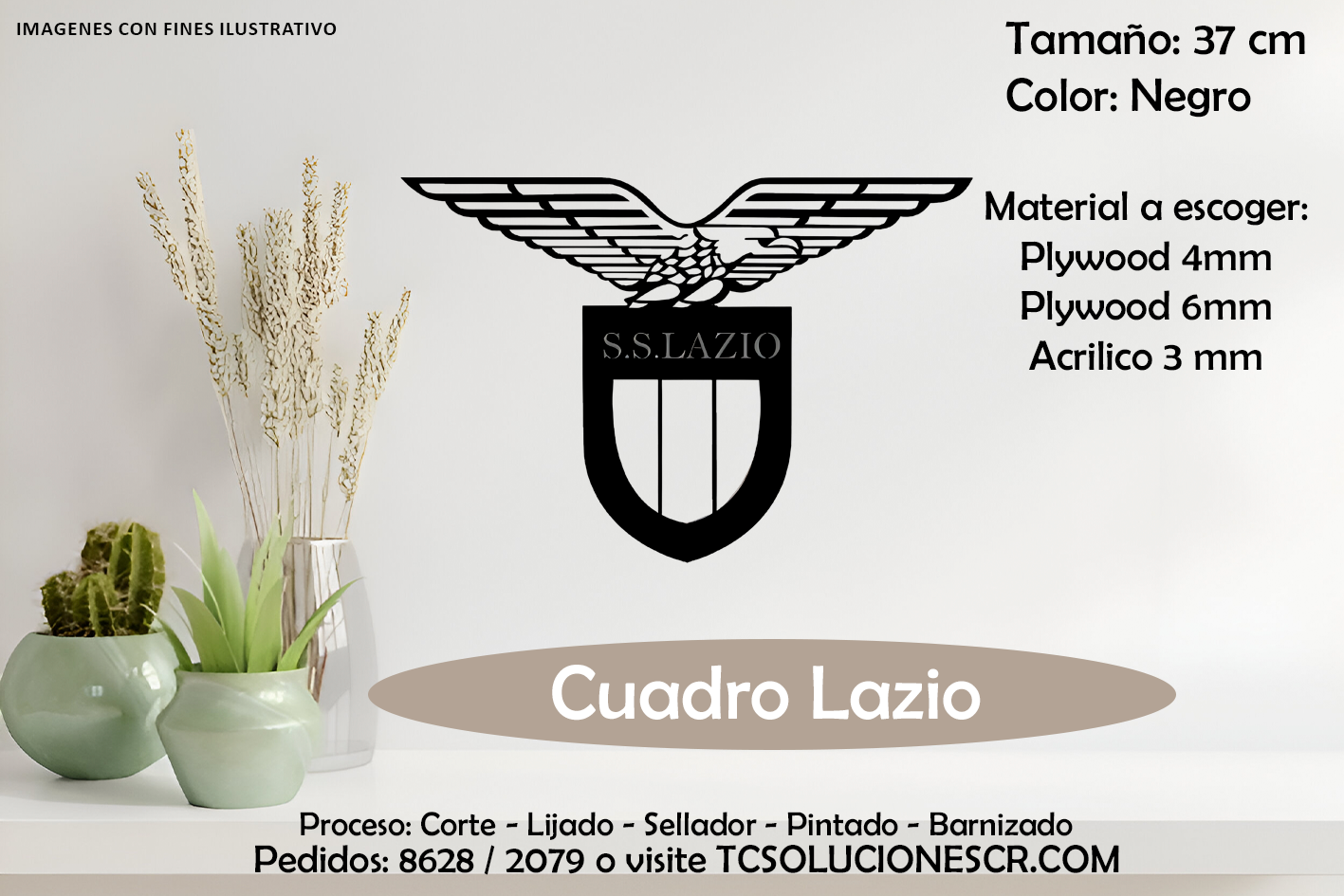 Cuadro Escudo Lazio
