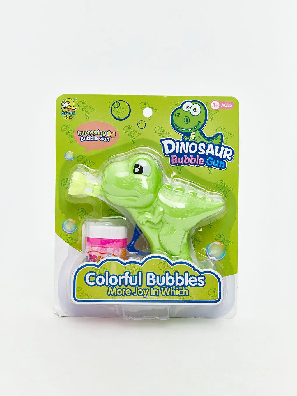 Dinosaurio Lanzador de Burbujas Verde.