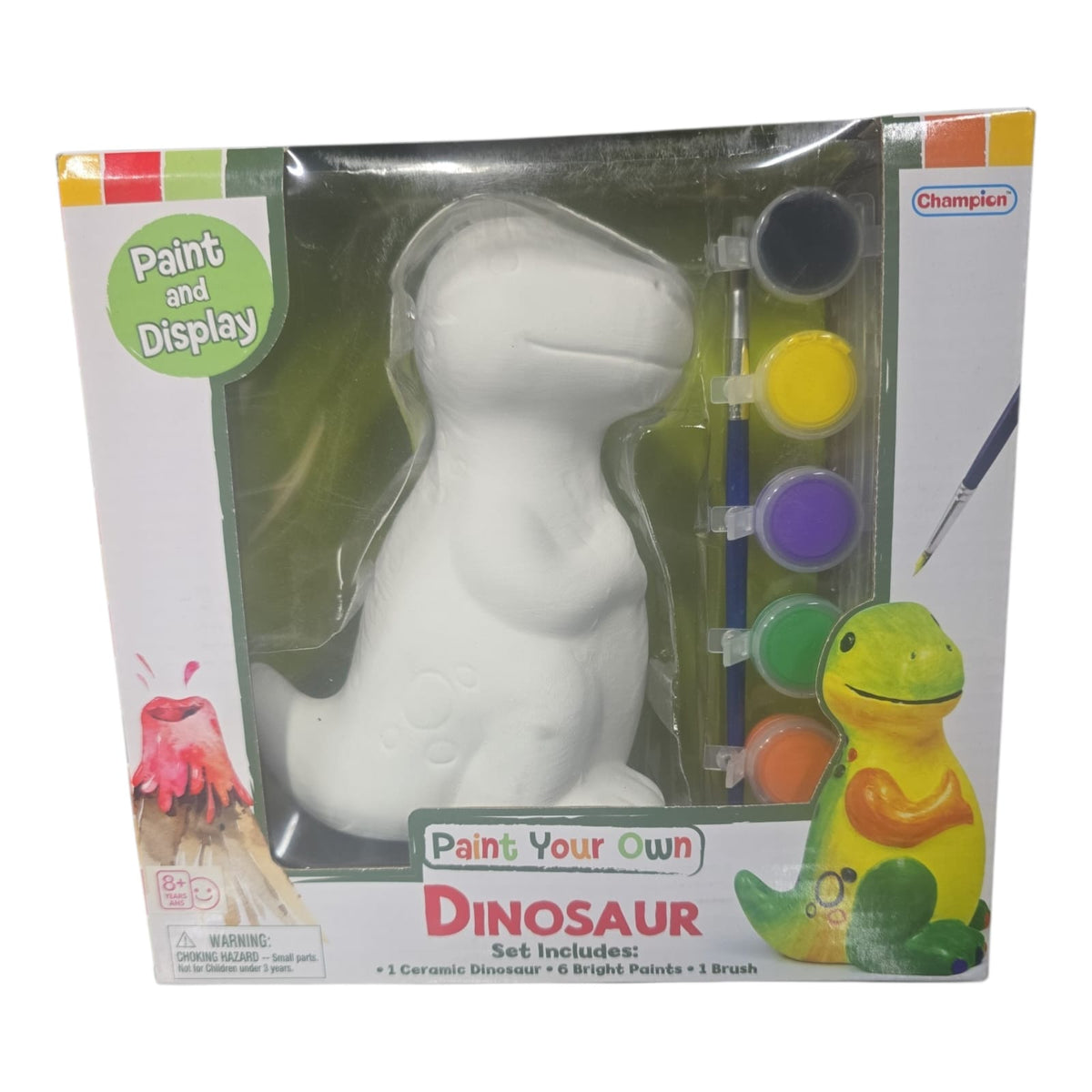 Dinosaurio de Yeso para Pintar Champion.