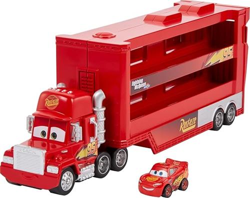 Disney Pixar Cars Camión de Coches de Carreras en Miniatura de Mack.