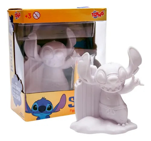 Disney Stitch Figura de Vinil para Pintar.