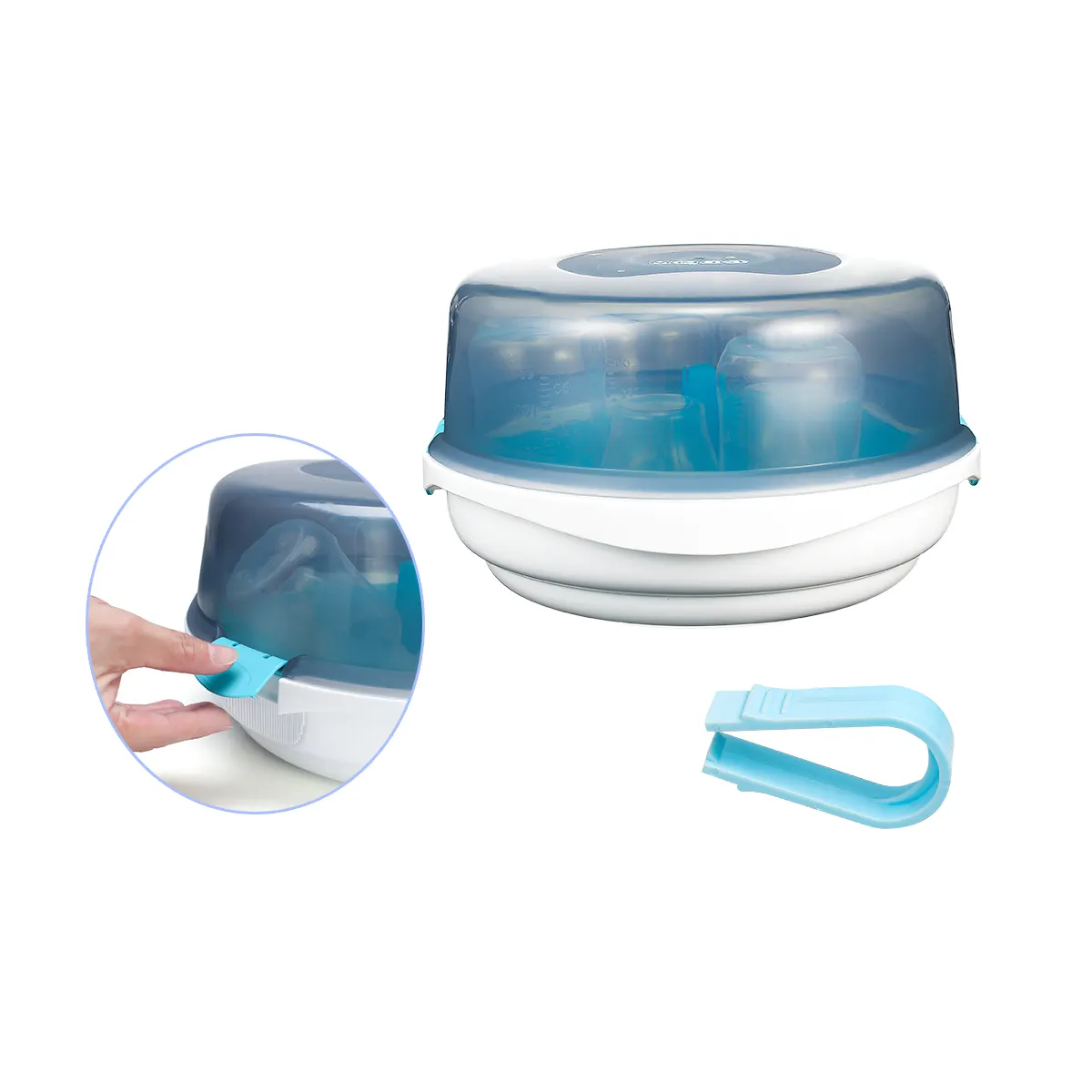 Esterilizador de Microondas con Botella Incluida Momeasy.