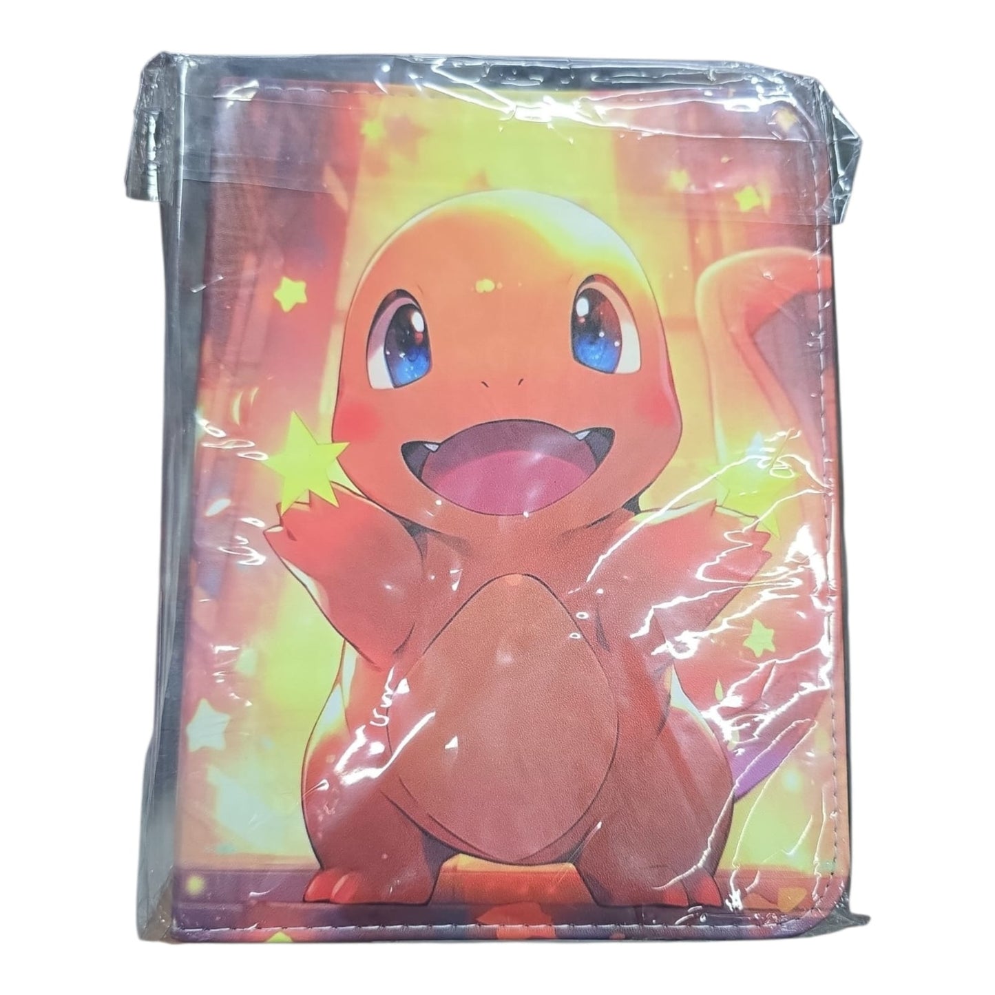 Estuche Pokémon para Cartas Diseño Charmander.