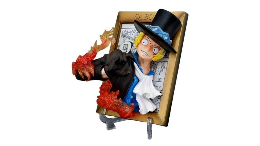 Figura Cuadro One Piece Sabo.