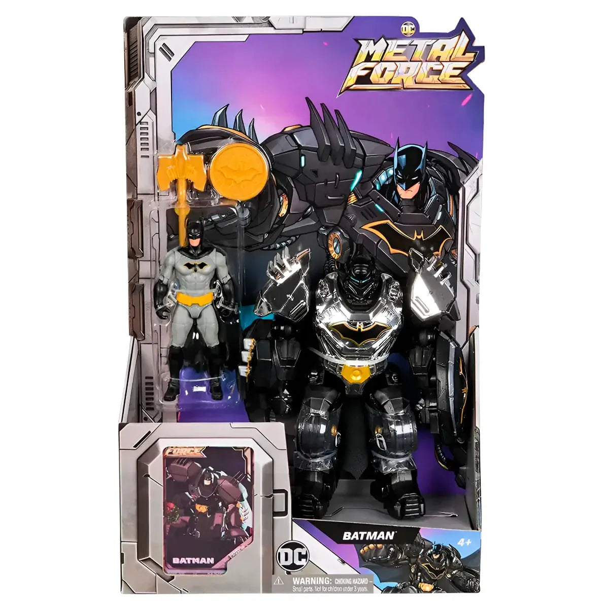 Figura DC Metal Force Batman.