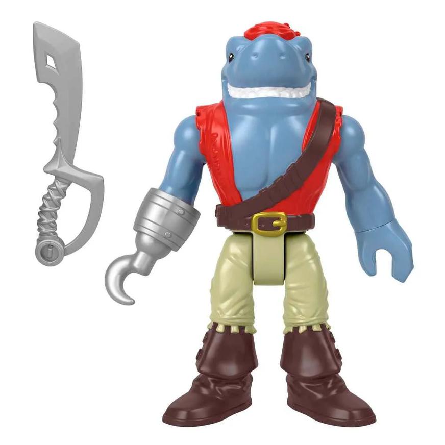 Figura Imaginext XL Tiburón Pirata.