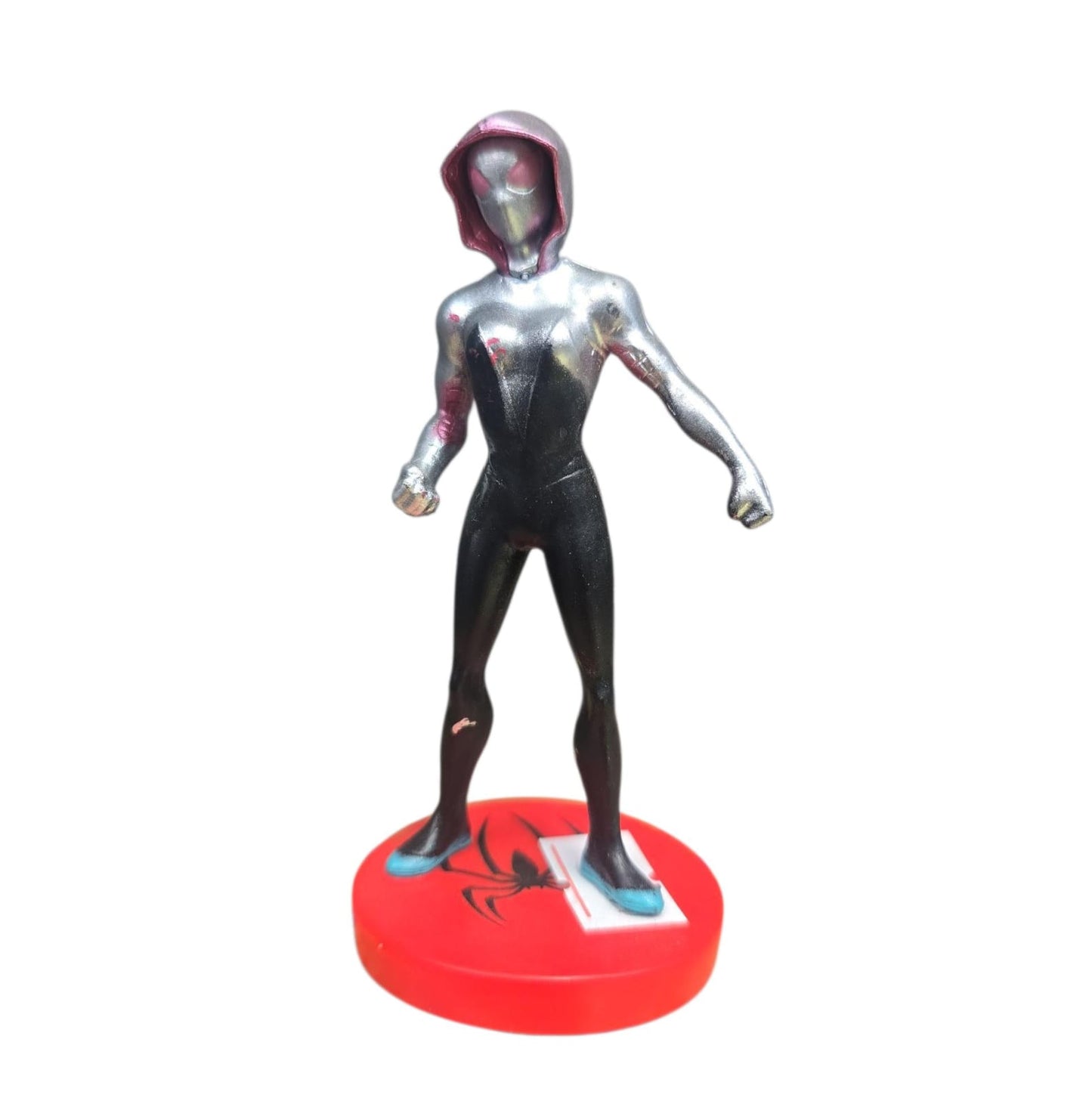 Figura Marvel Spider-Woman Traje Gris.