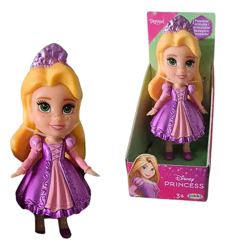 Figura Mini Disney Princesa Rapunzel Jakks.