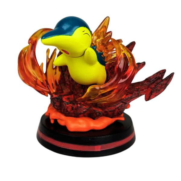 Figura Pokémon Cyndaquil.