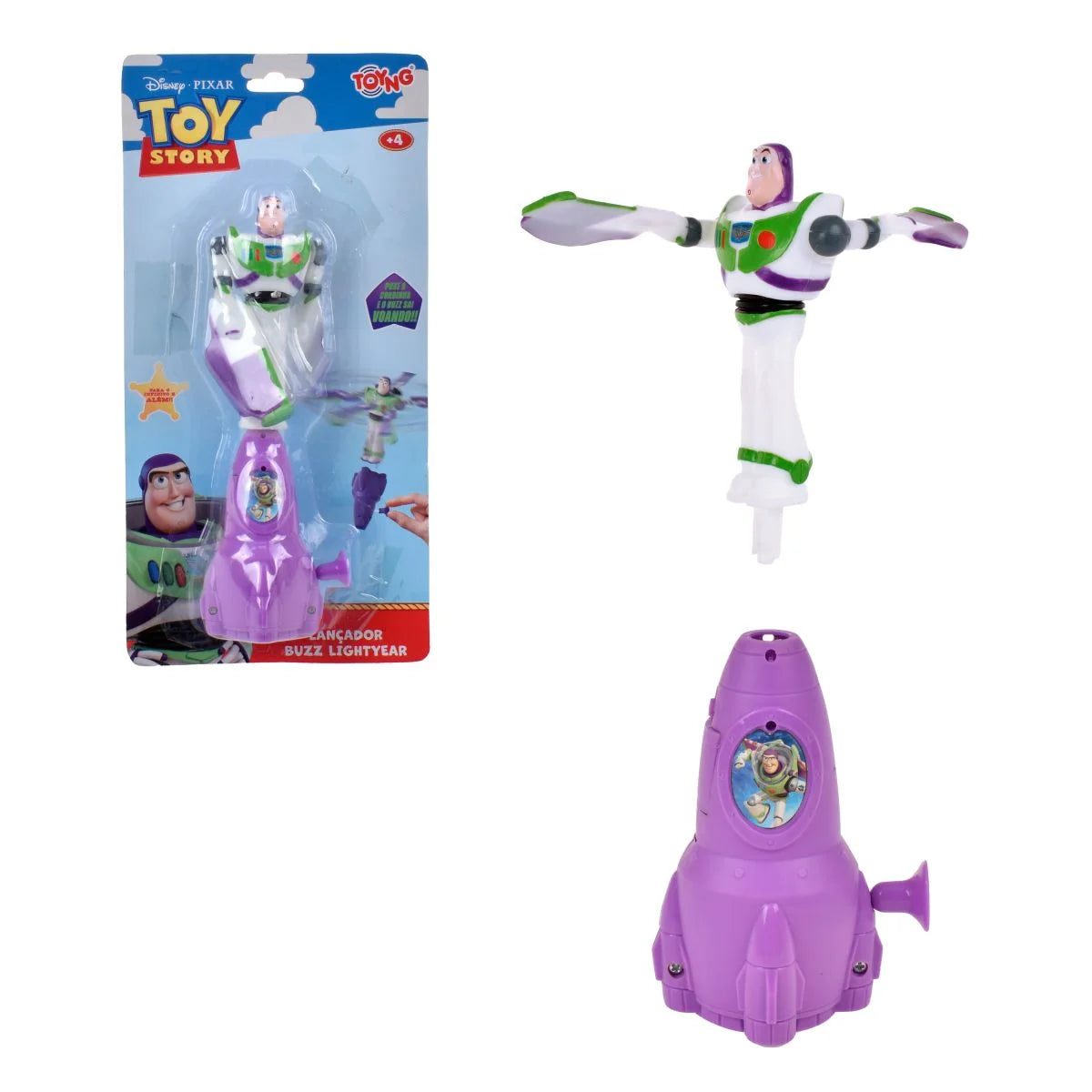 Figura Toy Story 5 Lanzador Buzz.
