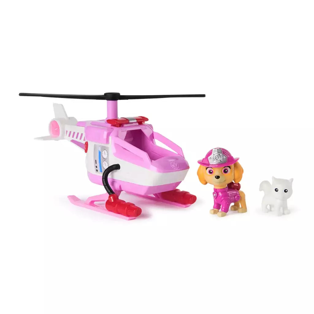 Figura con Vehículo Paw Patrol Skye Fire Rescue.