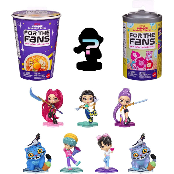 Figuras de Colección Sorpresa Mattel Kpop Demon Hunters.