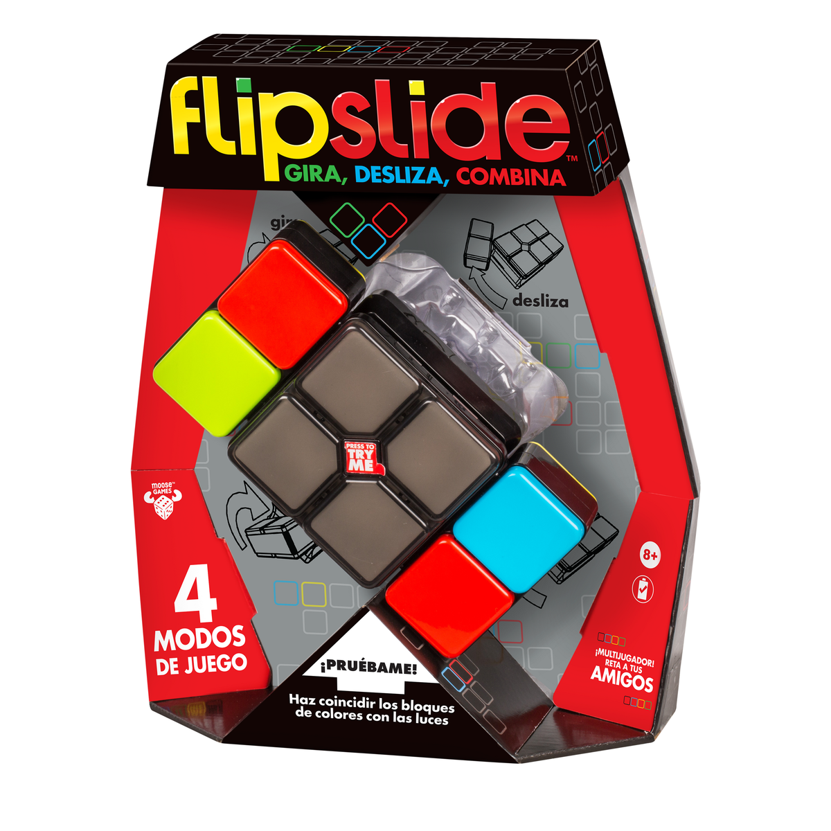Flip Slide Gira, Desliza, Combina Moose.