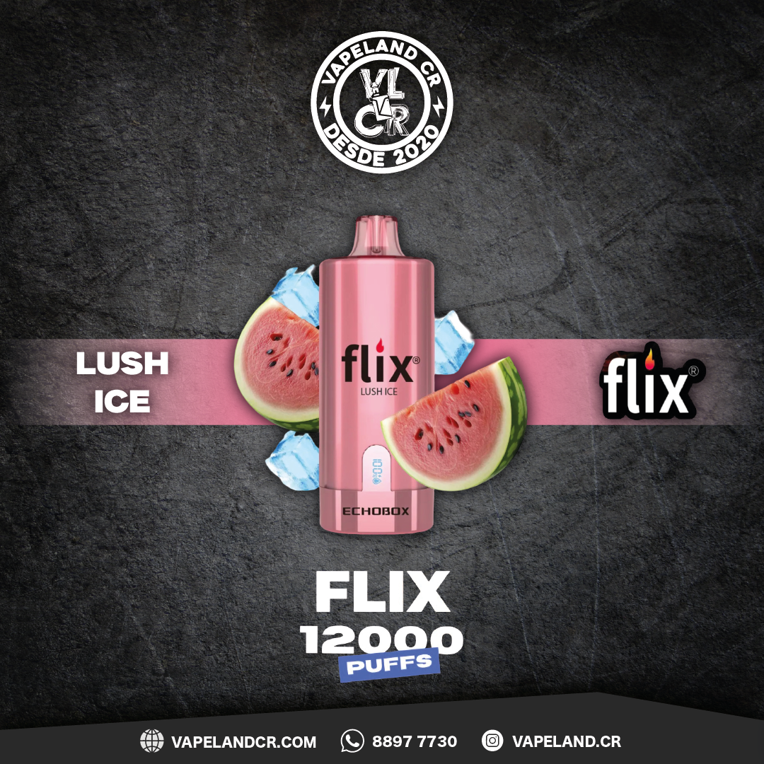 Flix Echobox Lush Ice 12000 puffs.