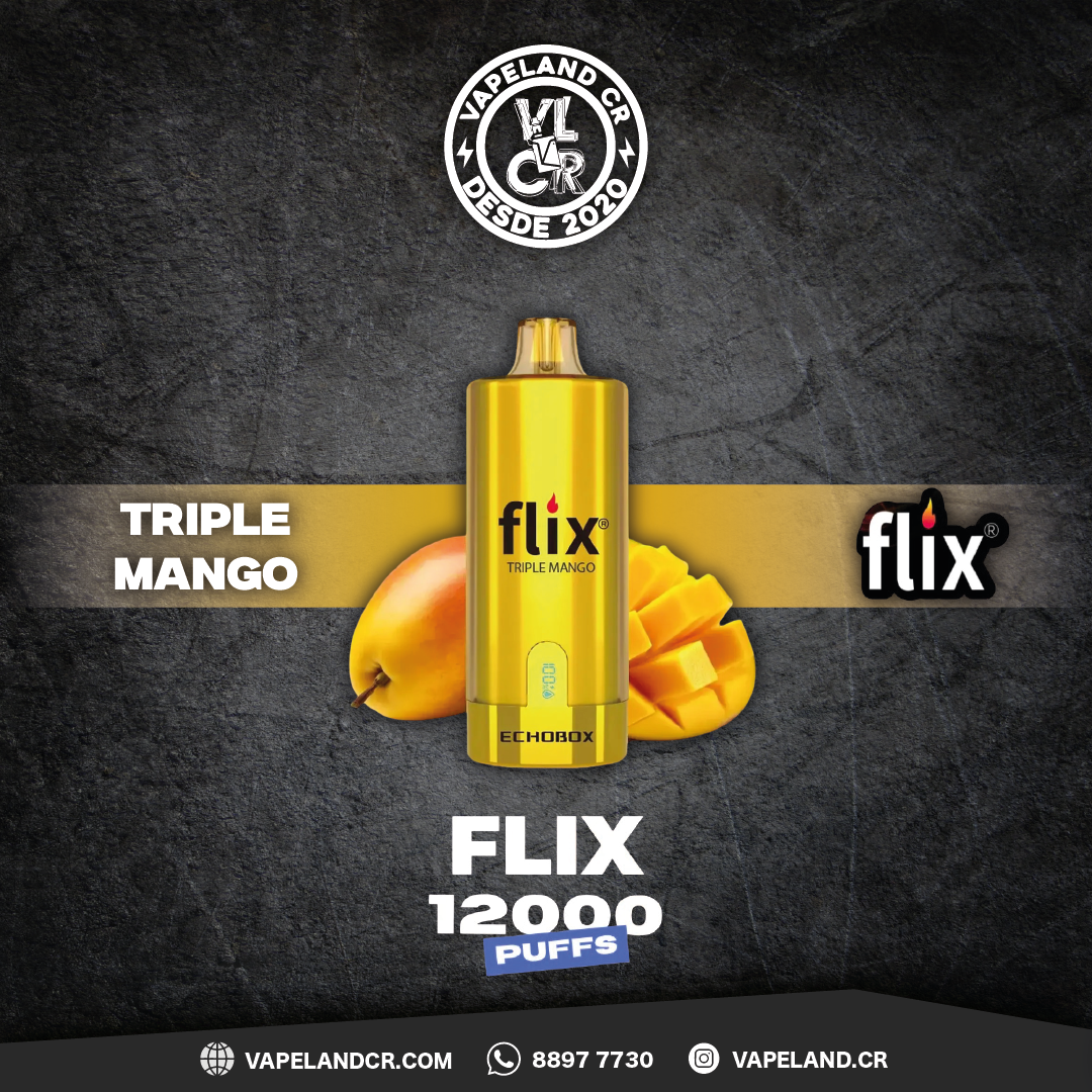 Flix Echobox Triple Mango 12000 puffs.