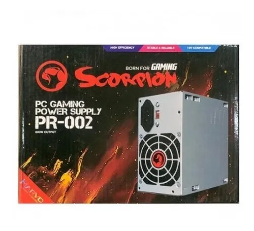Fuente de poder Marvo Scorpion PR-002.