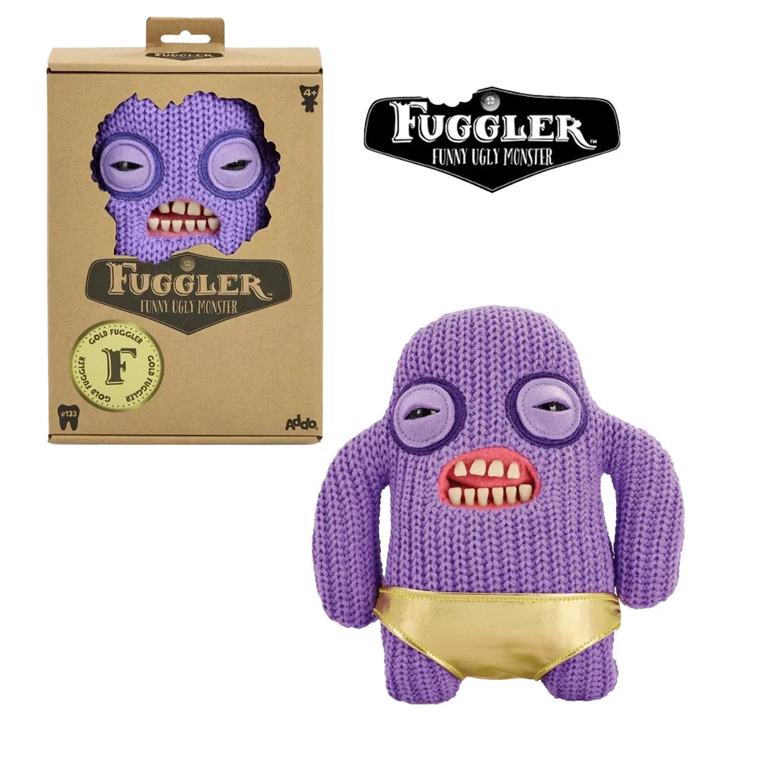 Fuggler Zuru Funny Ugly Monster Gold Fuggler.