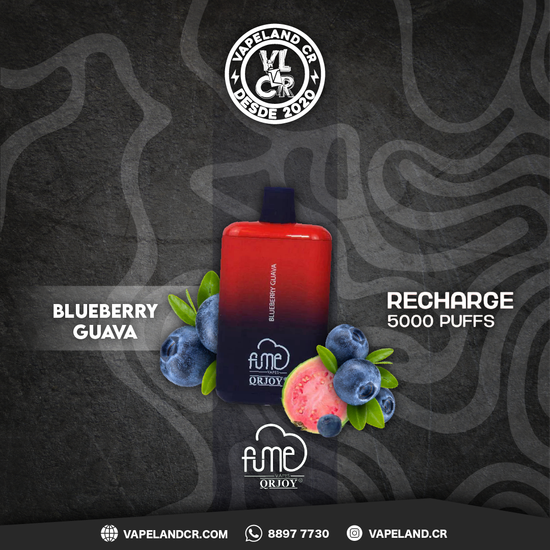 Fume Blueberry Guava 5000 puffs.